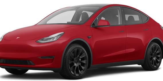 TESLA MODEL Y 2020 5YJYGDEFXLF005098 image